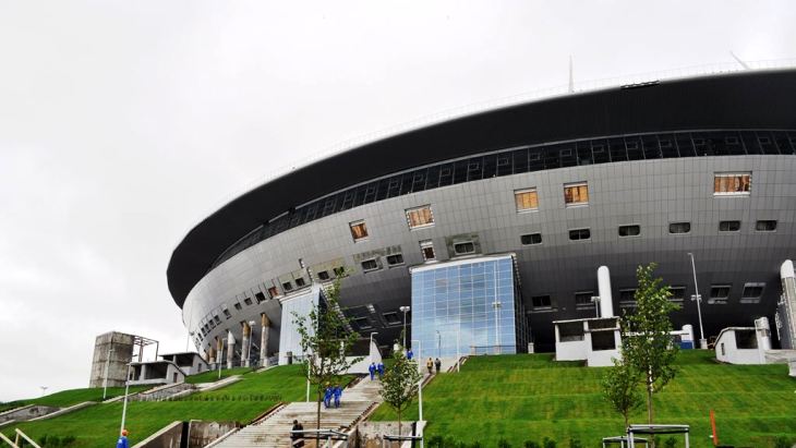 Строительство стадиона в Петербурге Строительство стадиона в Петербурге