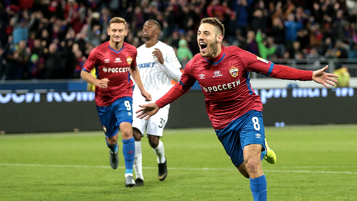 ЦСКА — «Краснодар»