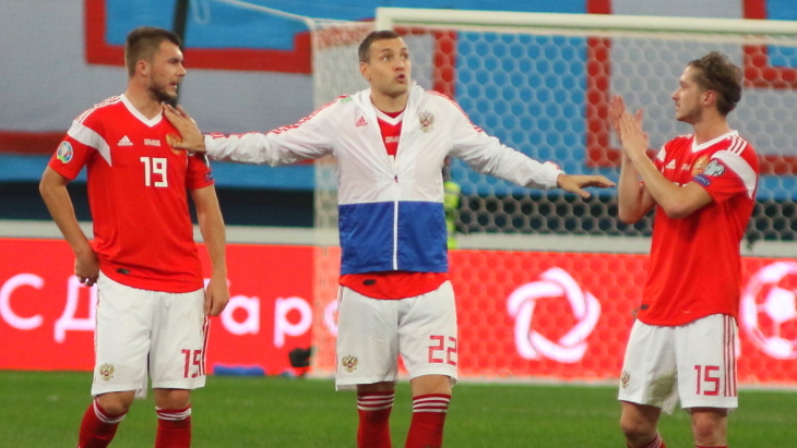 Игроки сборной России