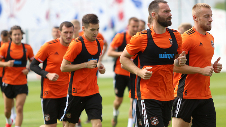 Футболисты «Урала»