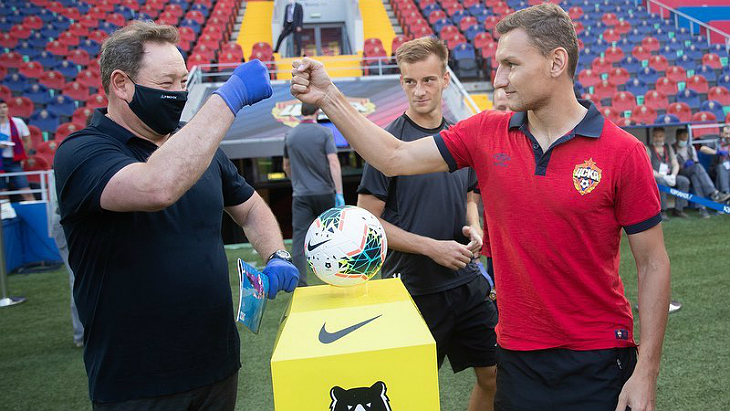 Леонид Слуцкий и Федор Чалов