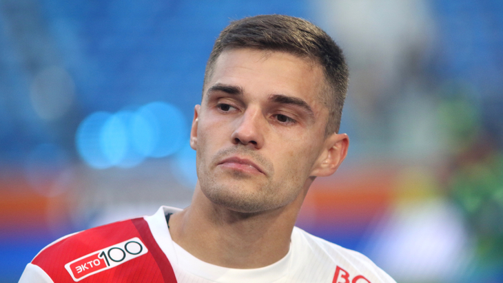 Роман Зобнин — полузащитник «Спартака» Роман Зобнин — полузащитник «Спартака»