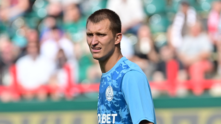 Сергей Волков — голкипер «Акрона» Сергей Волков — голкипер «Акрона»