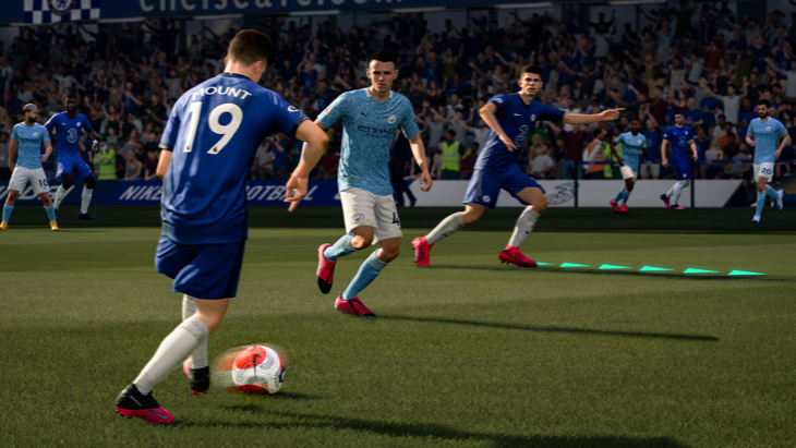 Кадр из FIFA 21