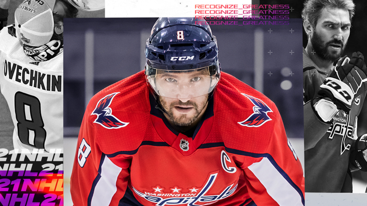 Александр Овечкин на обложке NHL 21