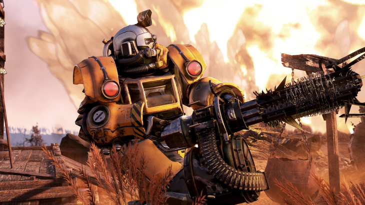 Скрин из Fallout 76: The Pitt