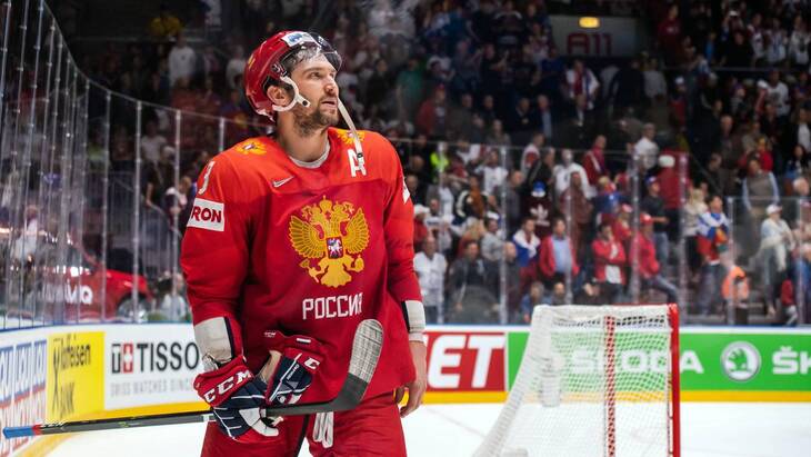 Александр Овечкин в форме сборной России Александр Овечкин в форме сборной России