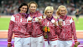 Россиянки с серебром лондонских Игр Россиянки с серебром лондонских Игр