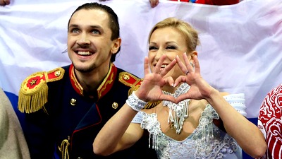 Максим Траньков и Татьяна Волосожар Максим Траньков и Татьяна Волосожар