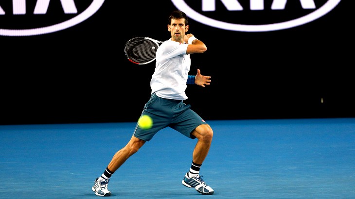 Действующий победитель Australian Open Новак Джокович Действующий победитель Australian Open Новак Джокович